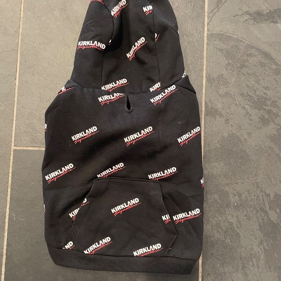 Costco Kirkland Signature Dog Cat Hoodie Hoody Sweater Small NWOT - Picture 5 of 5